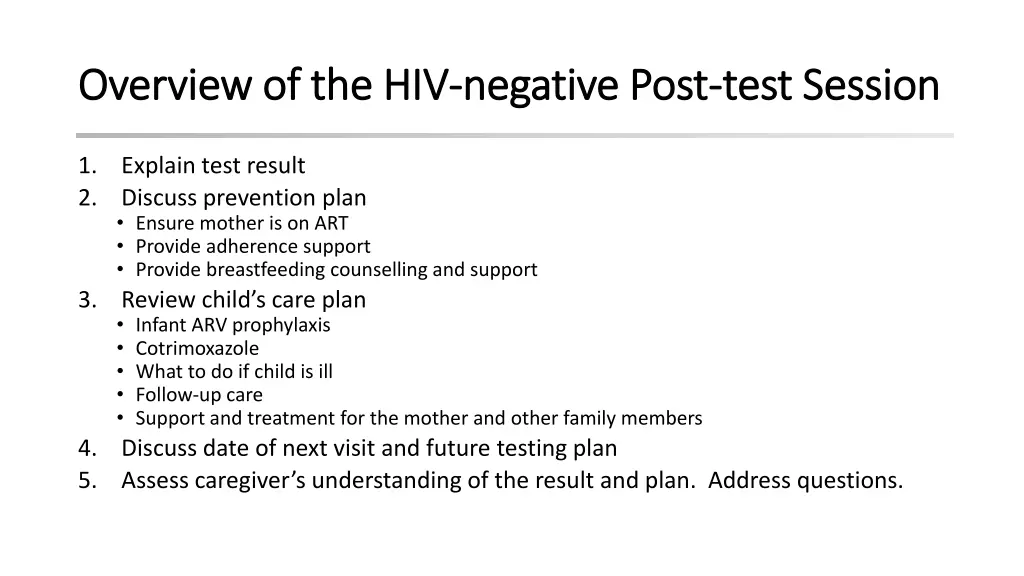 overview of the hiv overview of the hiv negative 2