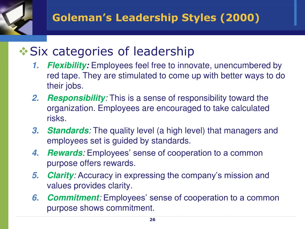 goleman s leadership styles 2000