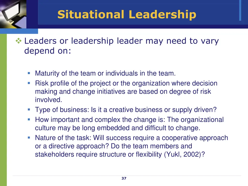 situational leadership 1