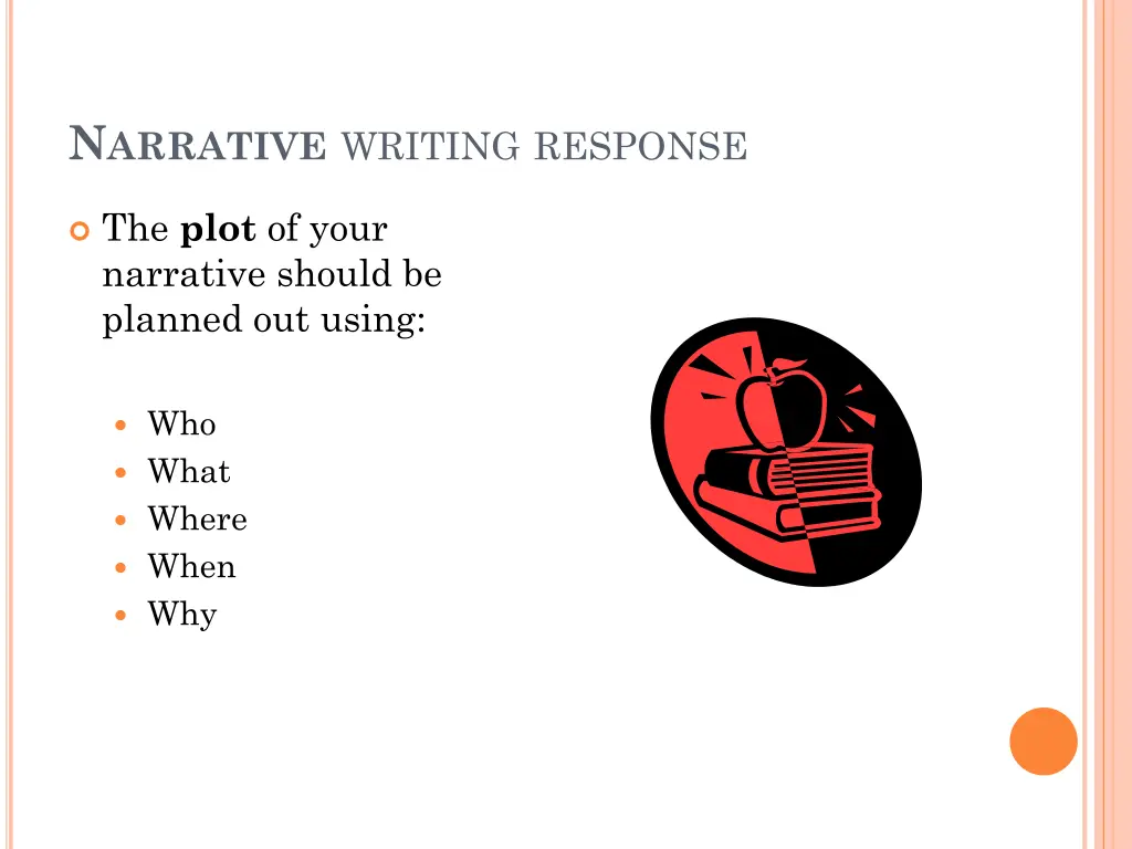 n arrative writing response 1