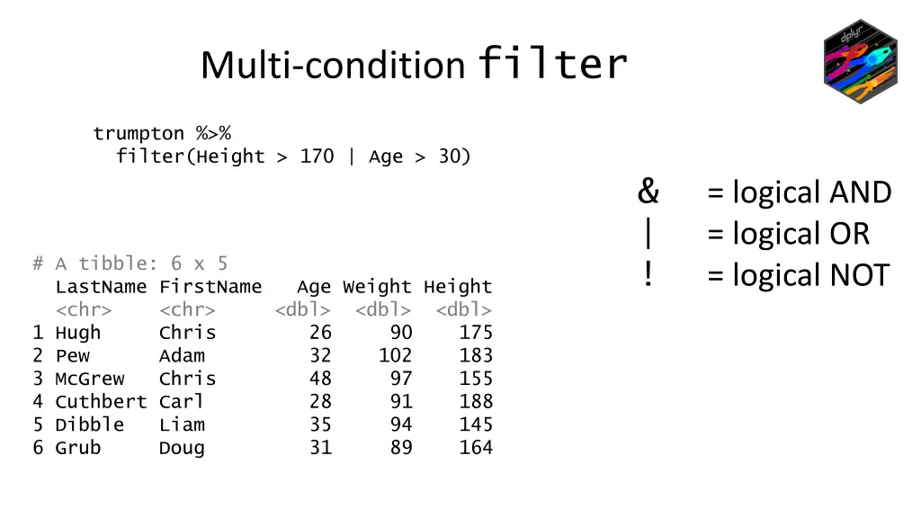 multi condition filter 2