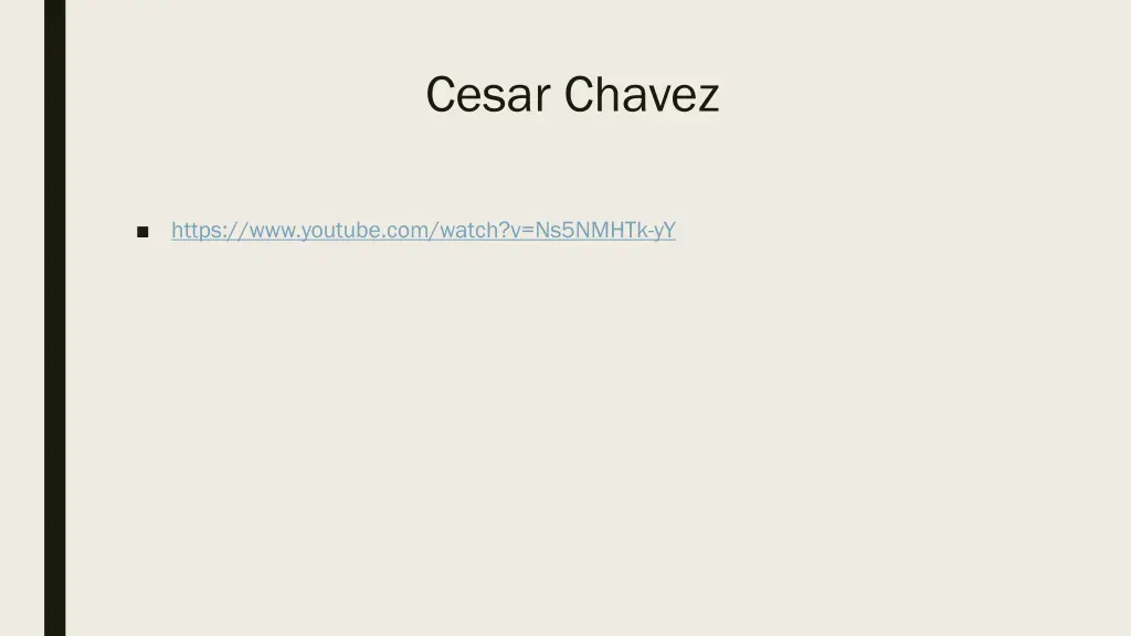 cesar chavez