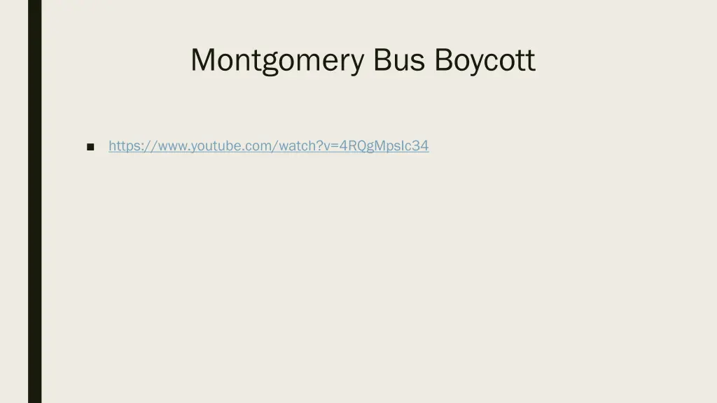 montgomery bus boycott