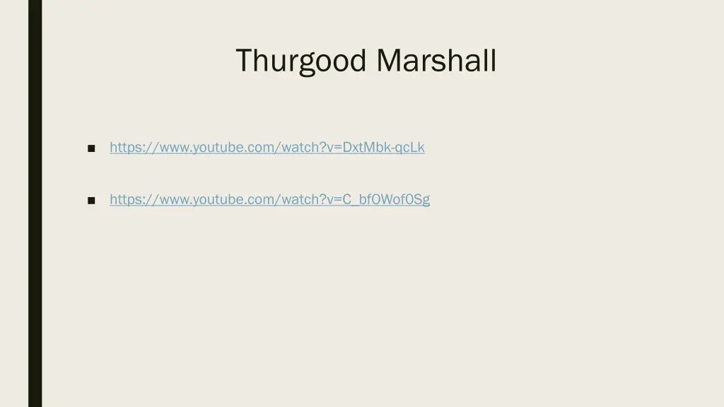 thurgood marshall