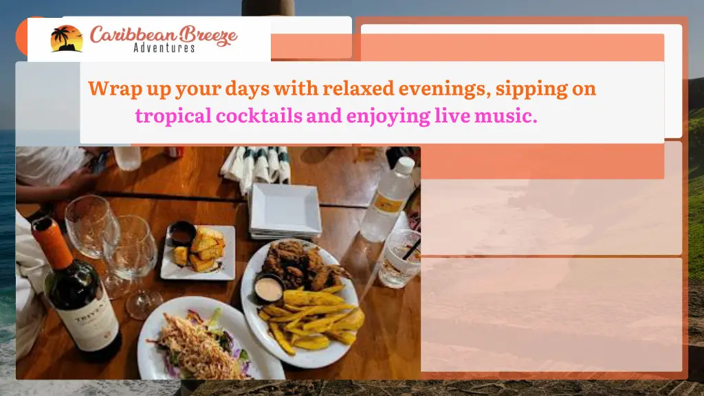 wrap up your days with relaxed evenings sipping