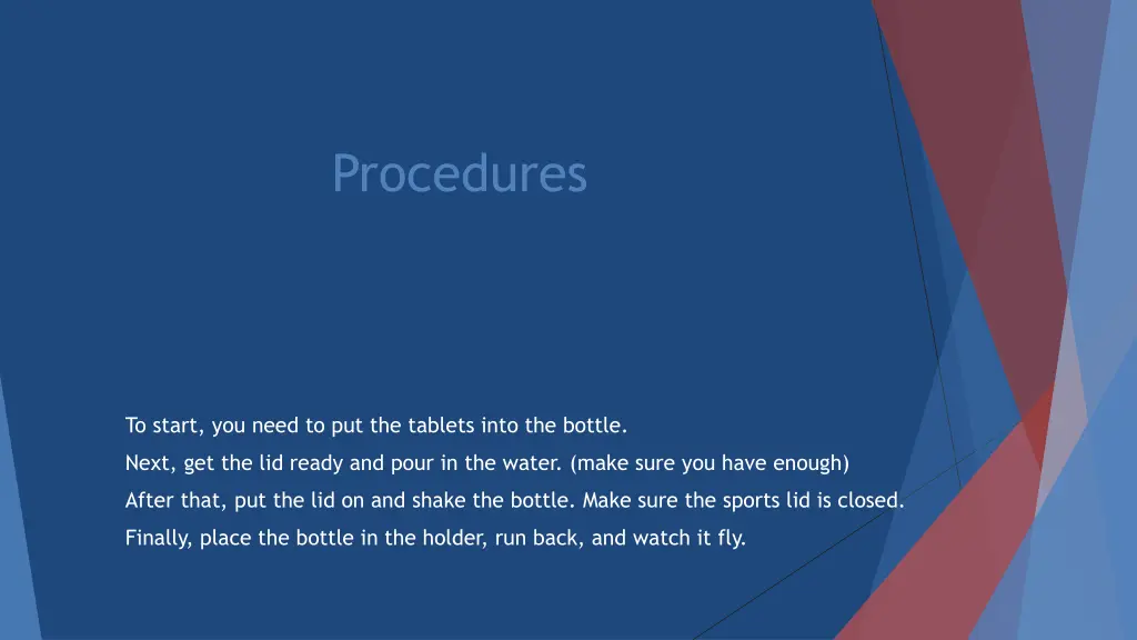 procedures