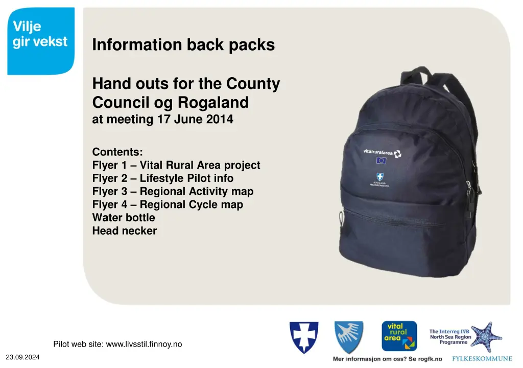 information back packs