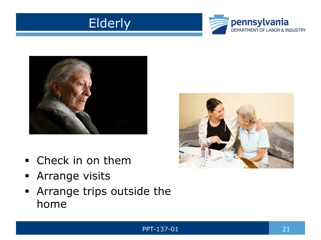 elderly