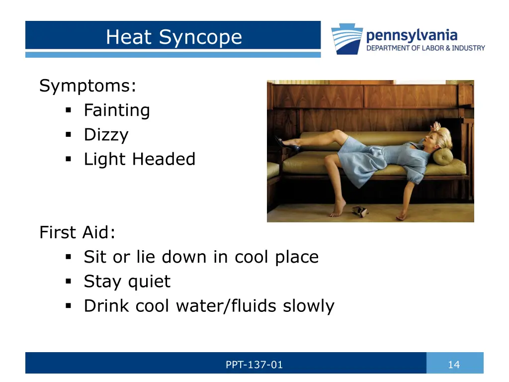 heat syncope