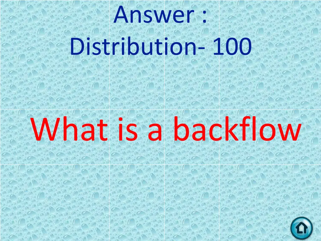 answer distribution 100