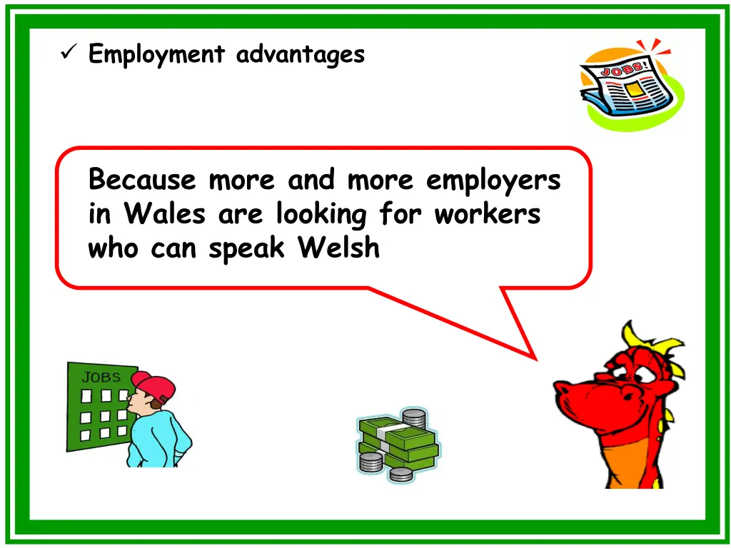 employment advantages