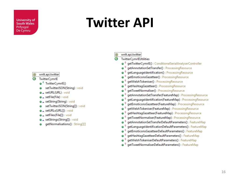 twitter api