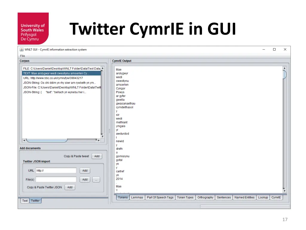 twitter cymrie in gui