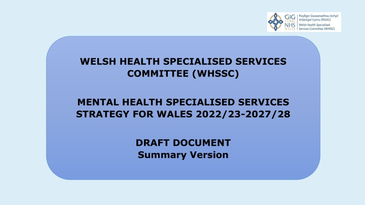 welsh health specialised services committee whssc