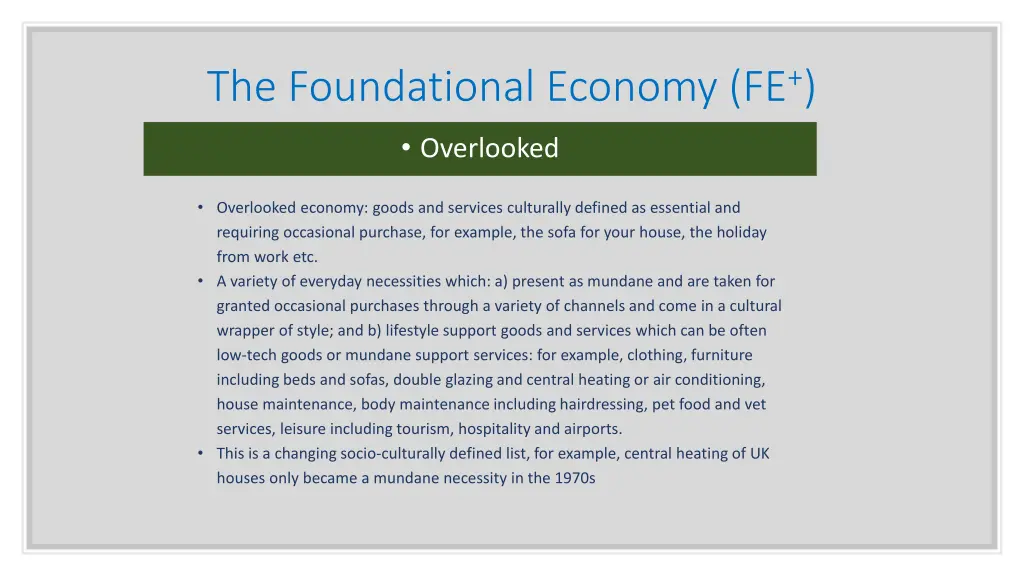 the foundational economy fe 1