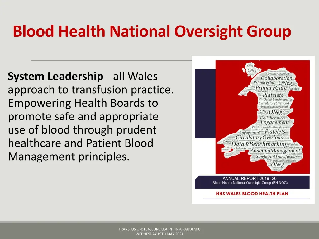 blood health national oversight group