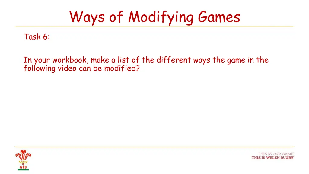 ways of modifying games 1