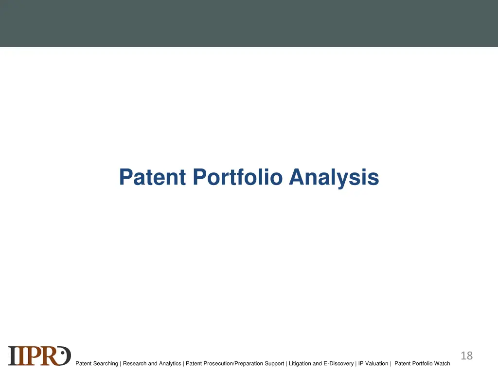 patent portfolio analysis