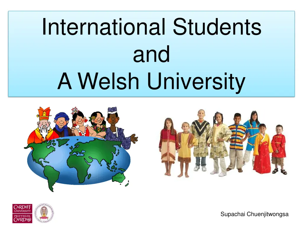 international students and a welsh university