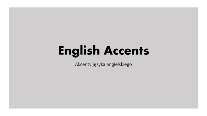 english accents