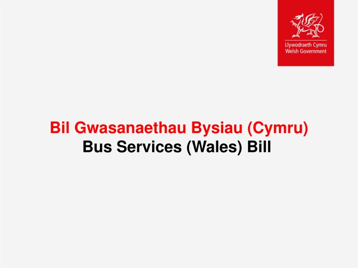 bil gwasanaethau bysiau cymru bus services wales