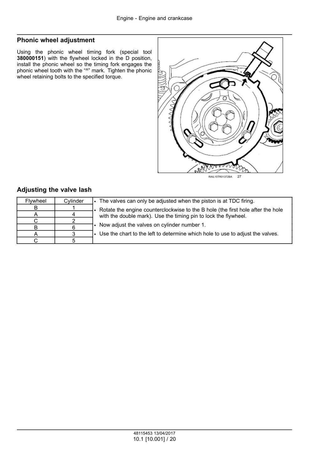 engine engine and crankcase 17