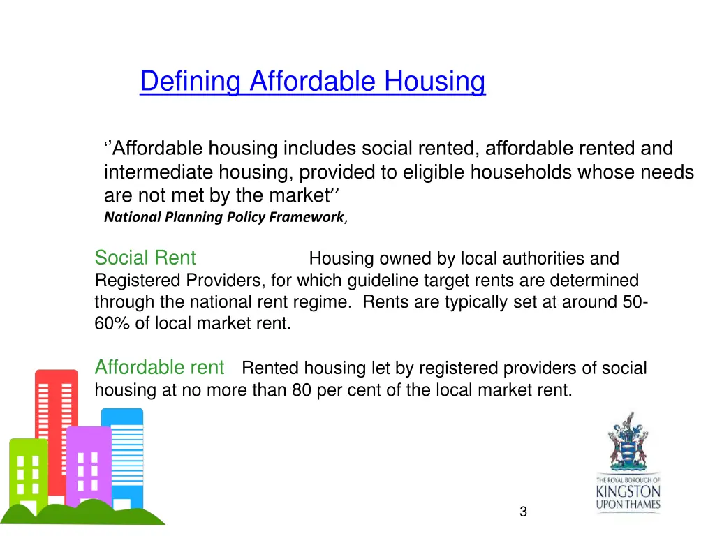 defining affordable housing