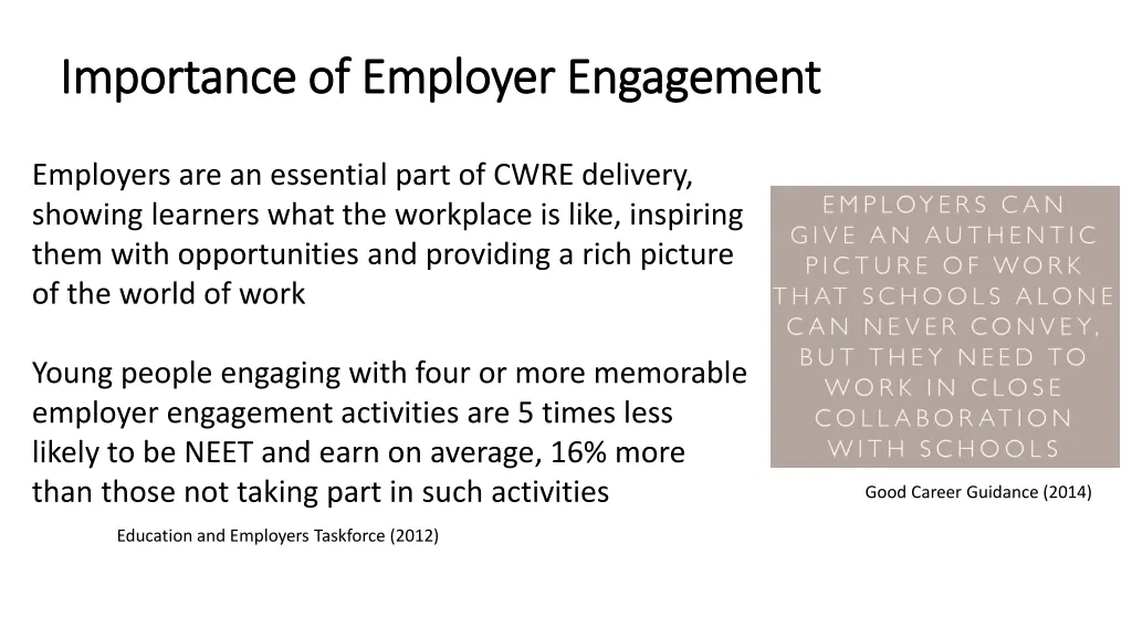 importance of employer engagement importance