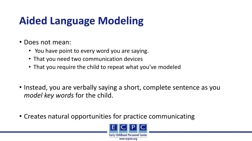 aided language modeling