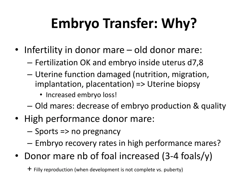 embryo transfer why 3