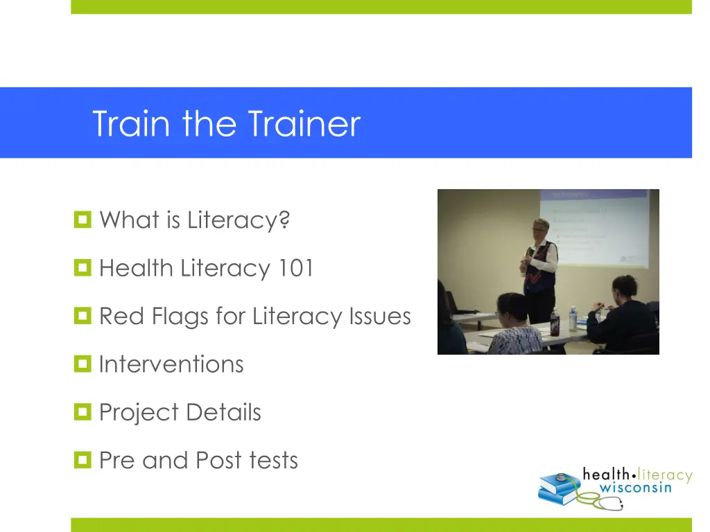 train the trainer