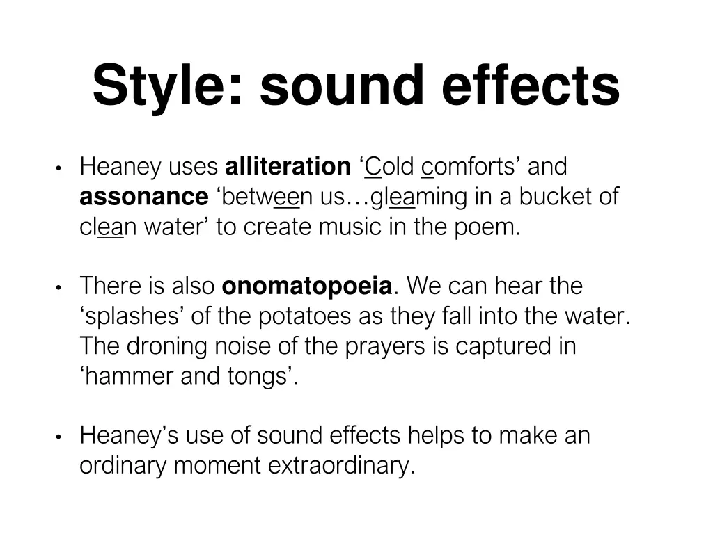 style sound effects