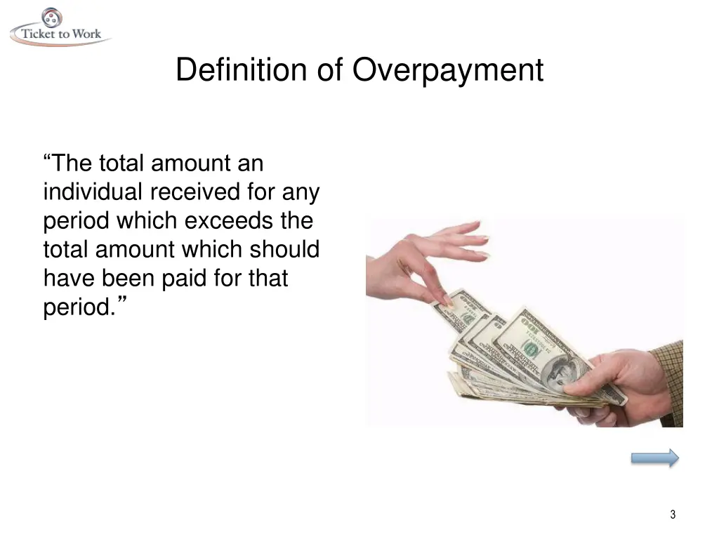 definition of overpayment