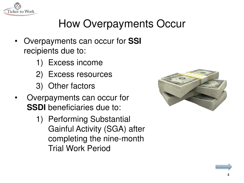 how overpayments occur