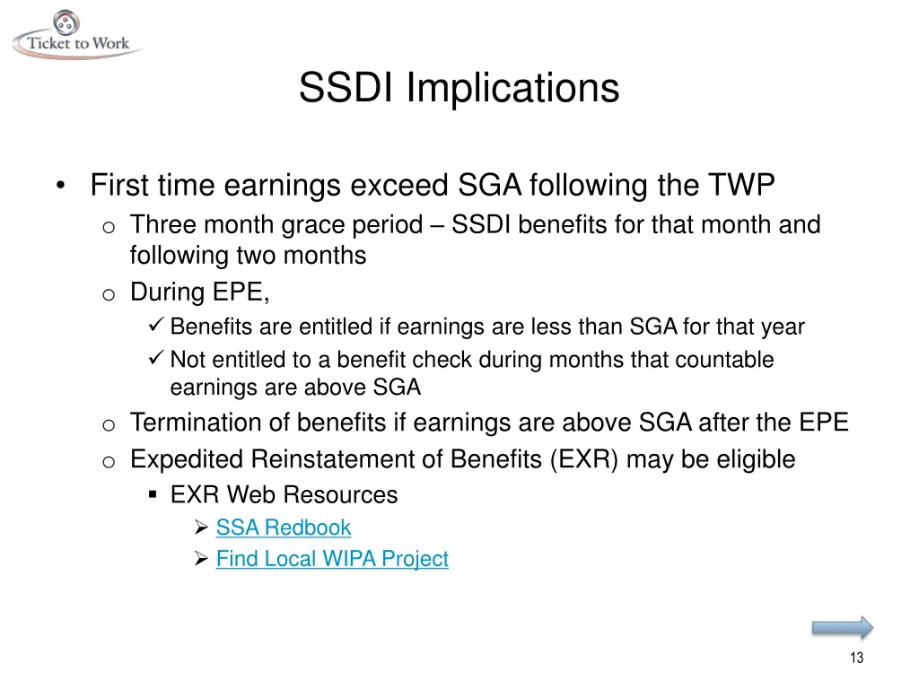 ssdi implications