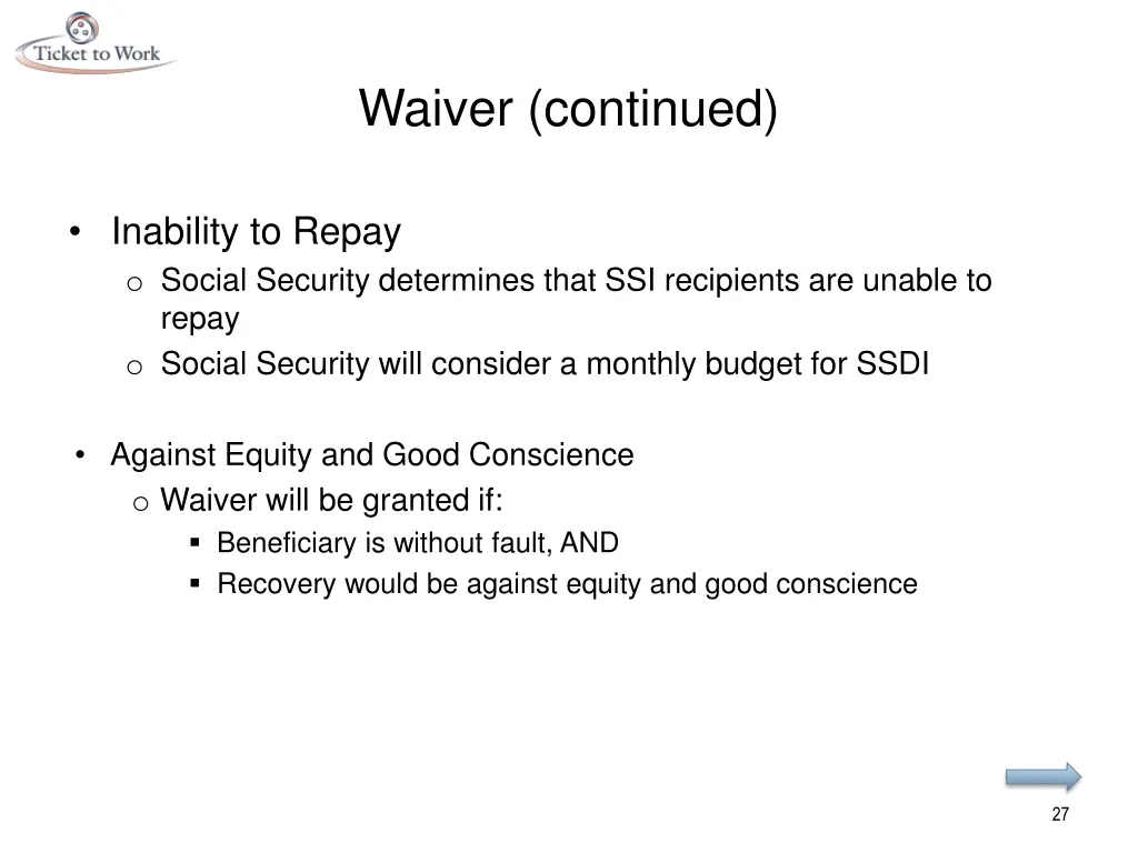 waiver continued 1