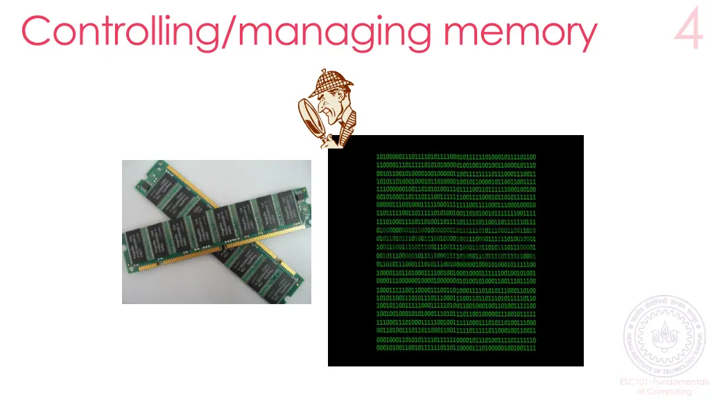 controlling managing memory