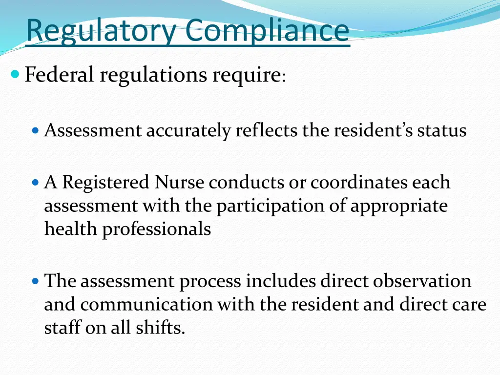 regulatory compliance