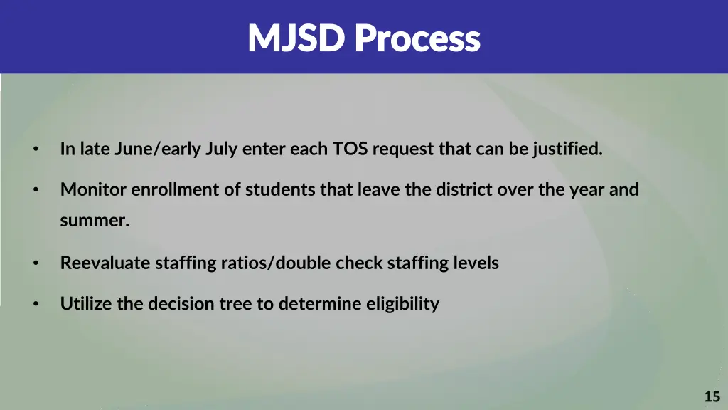 mjsd process mjsd process 1