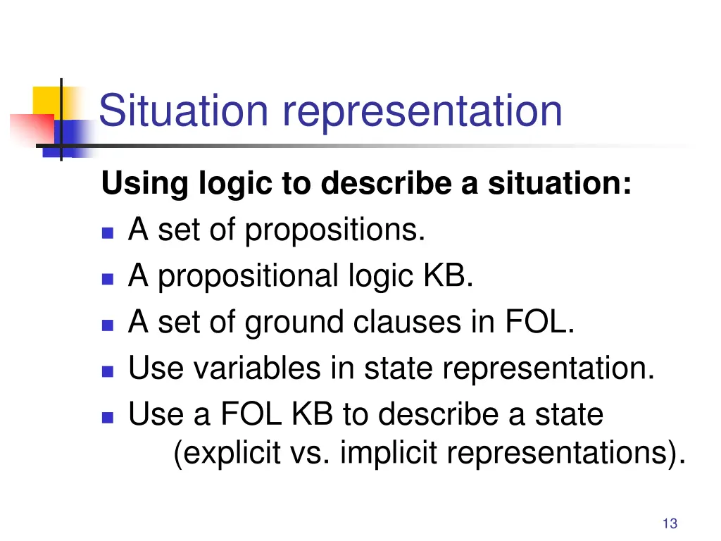 situation representation