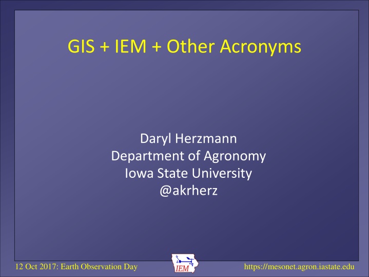 gis iem other acronyms