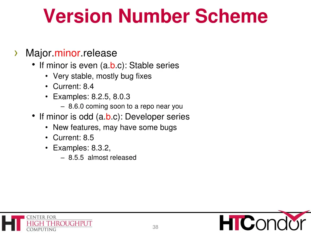 version number scheme