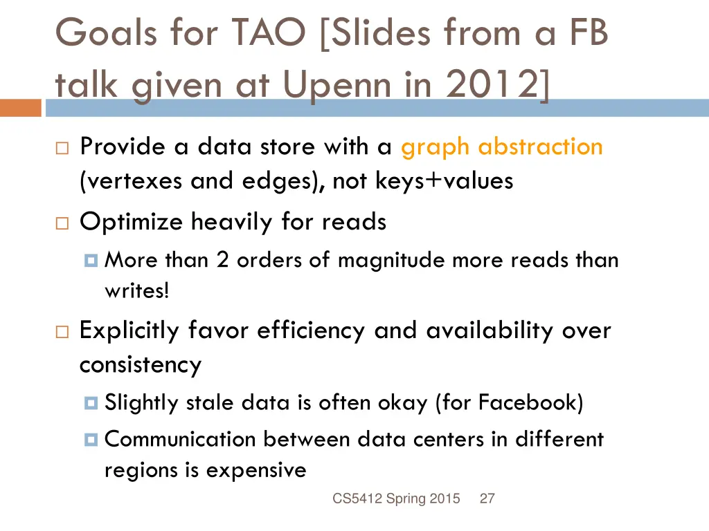 goals for tao slides from a fb talk given