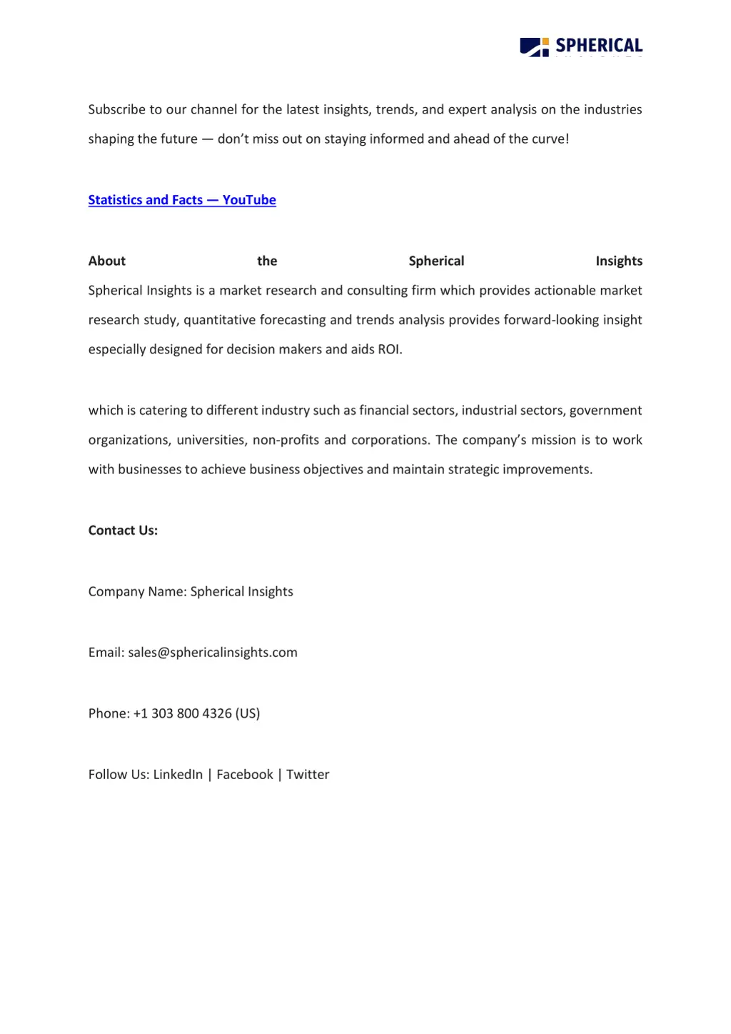 subscribe to our channel for the latest insights