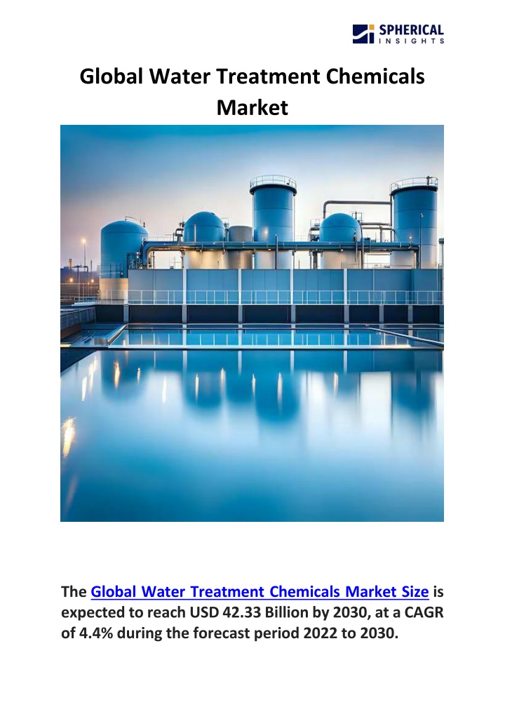 global water treatment chemicals market