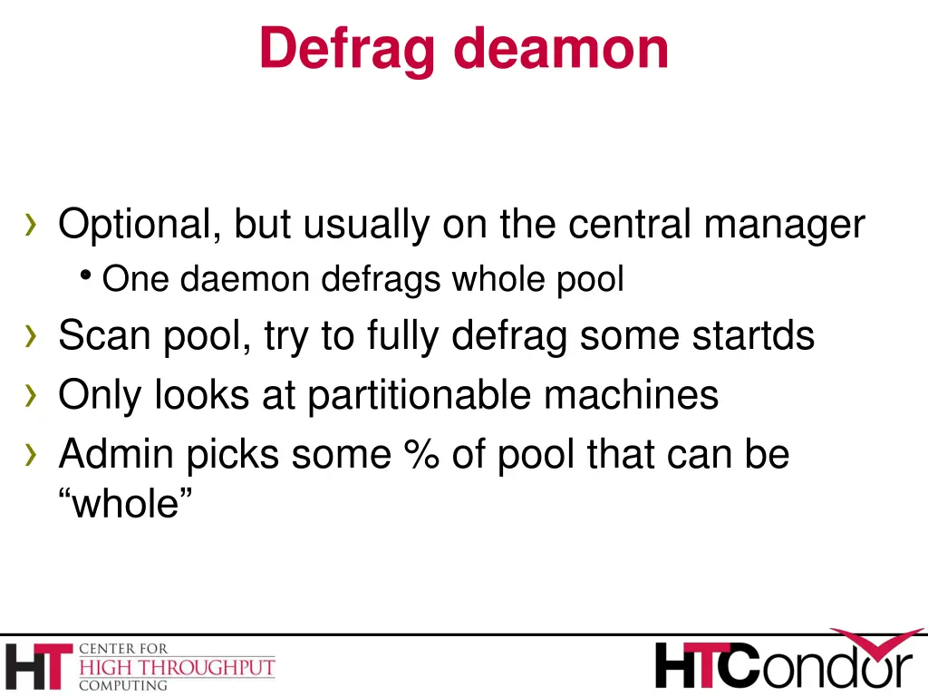 defrag deamon