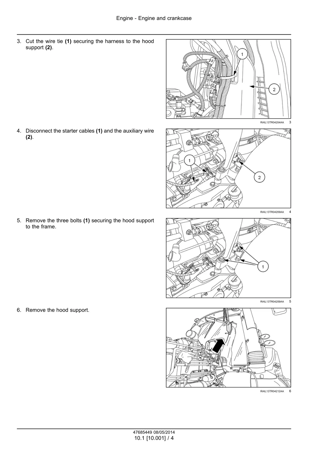 engine engine and crankcase 1