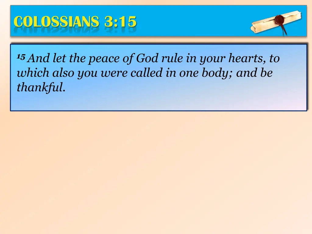 colossians 3 15