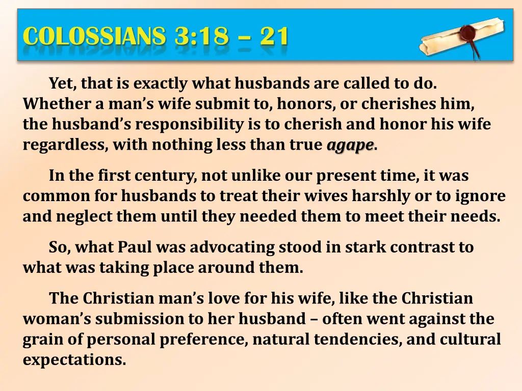 colossians 3 18 21 6