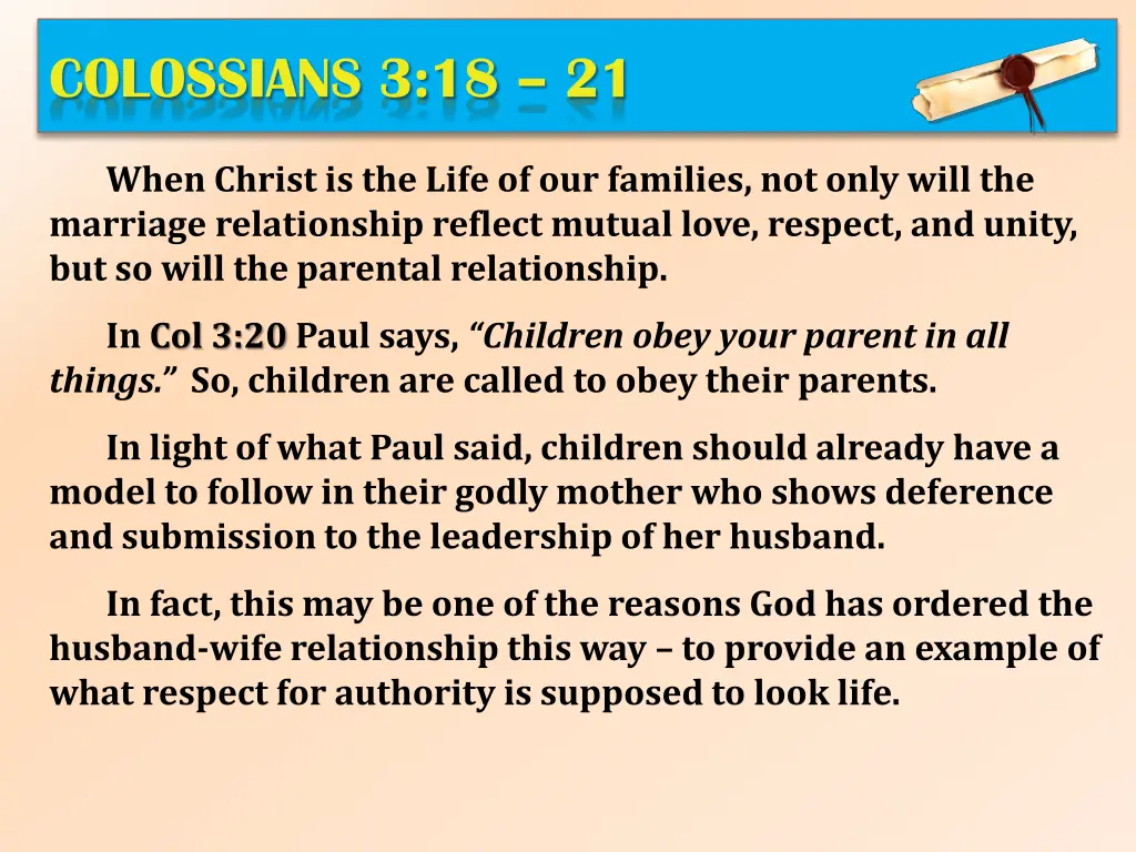 colossians 3 18 21 7